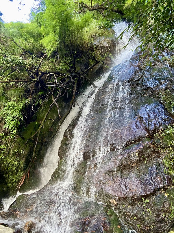 gangnani waterfall image
