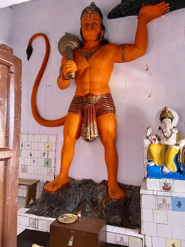 hanuman ganesh shrine